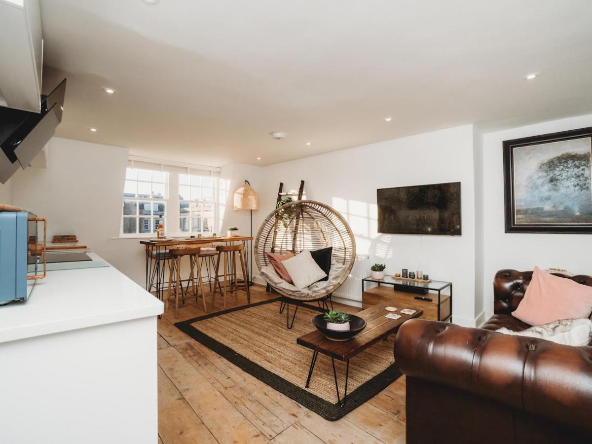 Pass The Keys Stylish 2 Bed Eco Flat In The Heart Of Bath Lejlighed Eksteriør billede